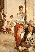 John Singer Sargent Spanish Soldiers Spain oil painting artist